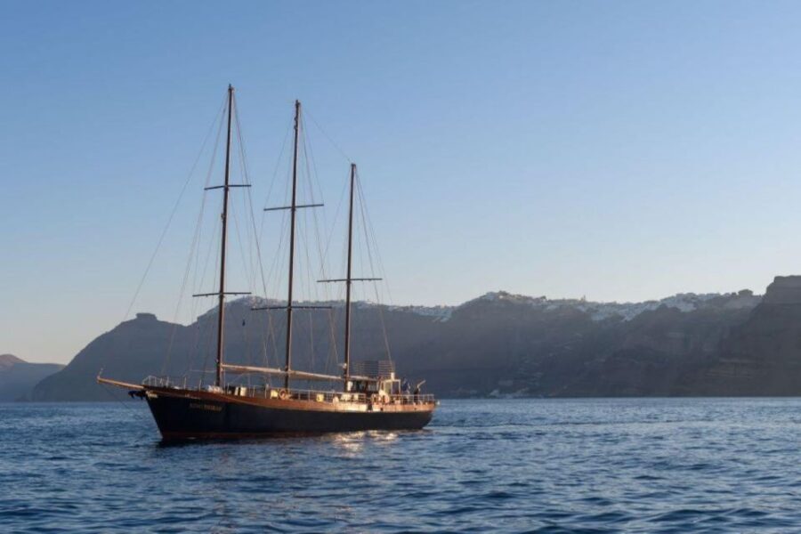 1-Day Boat Trip: Santorini Volcano, Thirassia & Oia Sunset - Sailing Under Oia and Photo Time on the Water