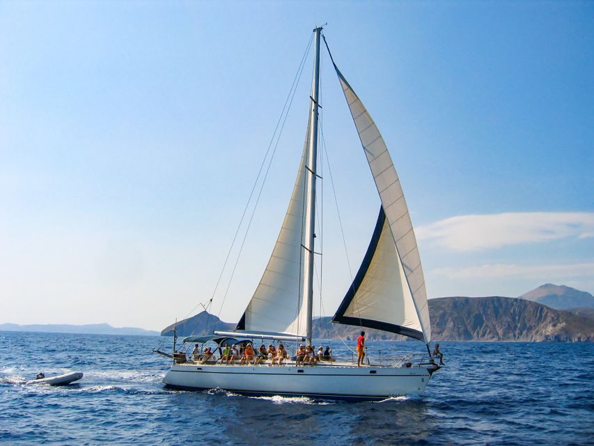 Adamas: Milos & Polyaigos Full-Day Sailboat Tour with Lunch - Polyaigos: The Boat-Only Feeling You Came For