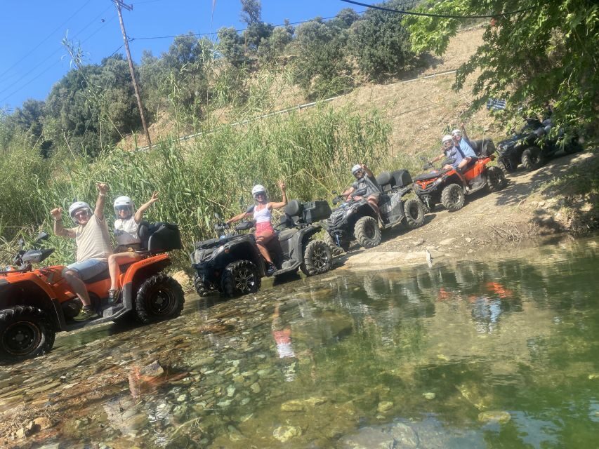Agia Pelagia Crete Quad Bike authentic backland Tour - Safety briefing and the driving lesson that makes the tour doable