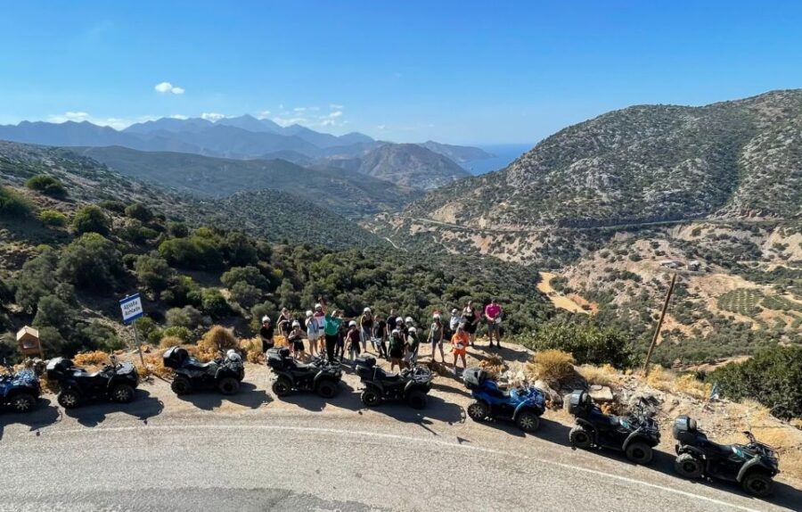 Agia Pelagia Crete Quad Bike authentic backland Tour - Riding out of Agia Pelagia: viewpoints, coastal feel, and open pace