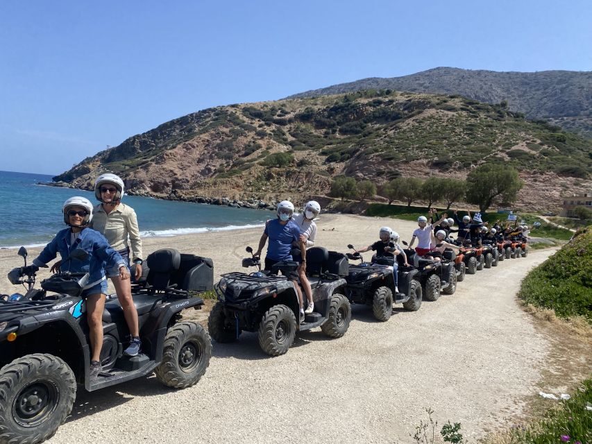 Agia Pelagia Crete Quad Bike authentic backland Tour - Olive mill tour and free tasting: where the trip turns hands-on