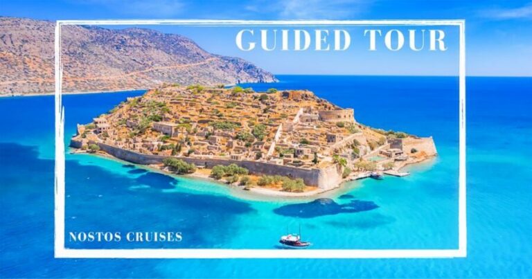 Agios Nikolaos: Boat Trip to Spinalonga with Swim Stop - Boarding at Agios Nikolaos: find the blue kiosk and get settled
