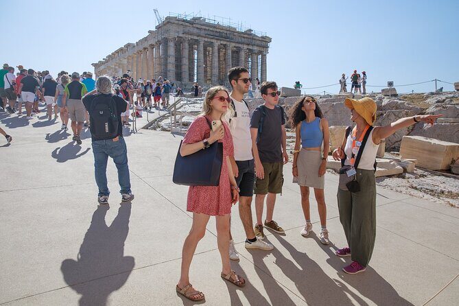 Athens Acropolis and Parthenon Walking Tour - Meeting at the yogurt bar and climbing in a small group