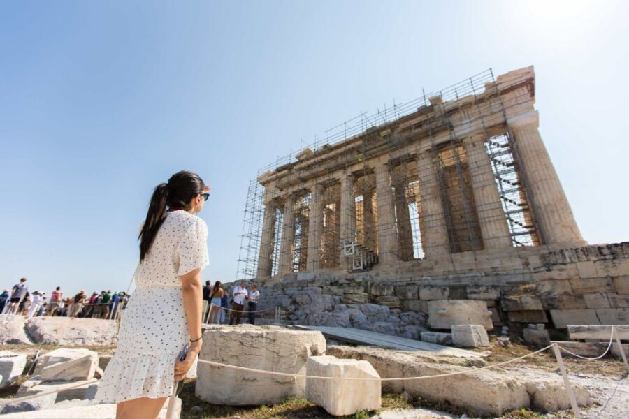 Athens: Acropolis Ticket & Optional Self-Guided Audio Tours - Ticketing and entry: scan at the South Entrance, then go