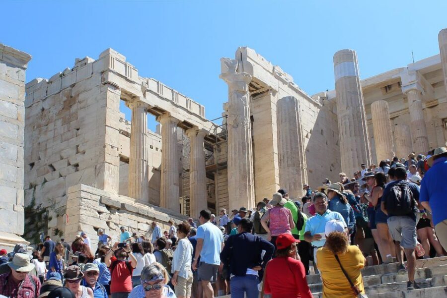 Athens: Acropolis Ticket with Multilingual Audio Guide - Your walking route: Propylaea, Parthenon, Erechtheion, Belvedere