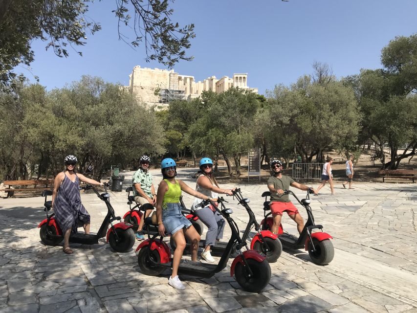 Athens: Award-Winning Acropolis Guided e-Scooter Tour - Guide style: local storytelling with a calm, safety-first vibe