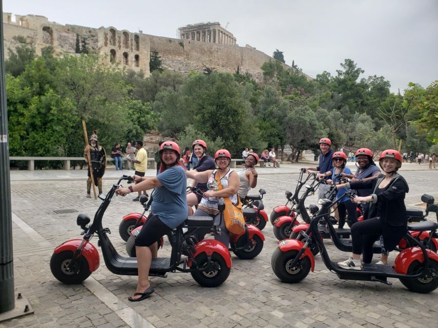 Athens: Award-Winning Acropolis Guided e-Scooter Tour - Stop-by-stop: what you’ll see and why each place matters