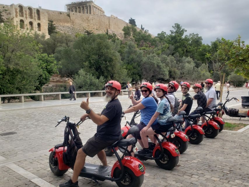 Athens: Award-Winning Acropolis Guided e-Scooter Tour - The Acropolis ridge: quick looks that still hit hard