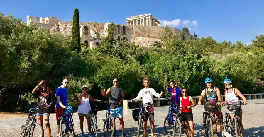 Athens: City Bike tour with Acropolis Visit Option - The Acropolis visit option: how to choose the upgrade