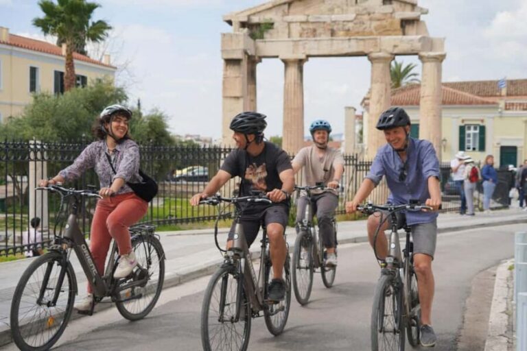 Athens: City Bike tour with Acropolis Visit Option - The National Observatory: the kind of Athens view most people skip