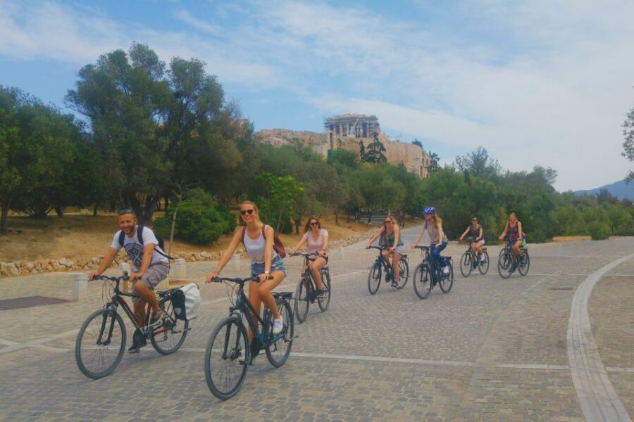 Athens: City Electric Bike Tour with Acropolis Visit Option - The Athens monument loop: Olympian Zeus, Zappeion, Presidential Palace, and more