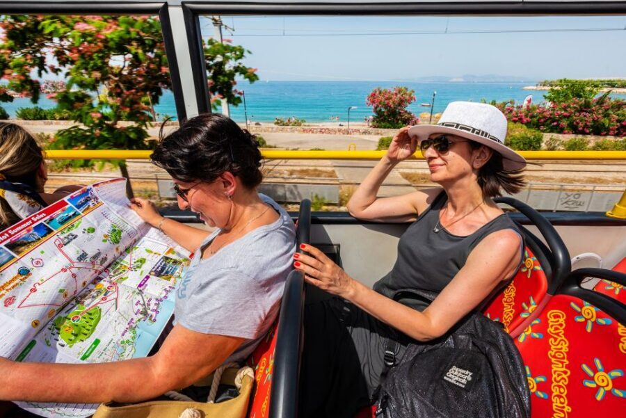 Athens: City Sightseeing Hop-On Hop-Off Bus Tour - Acropolis Museum to Olympian Zeus: where the route slows into context