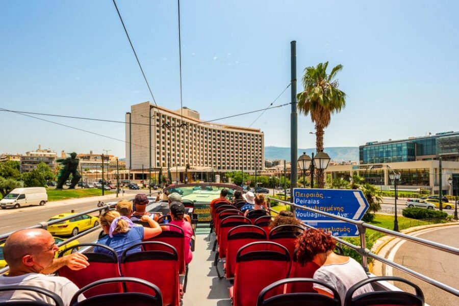 Athens: City Sightseeing Hop-On Hop-Off Bus Tour - Omonoia, Karaiskaki, Monastiraki, Kotzia Square: living-city rhythm