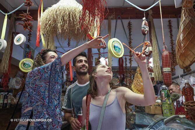 Athens, Greek food tour including market visit - Varvakeios Market: Meat, Fish, Produce, and the Full Sensory Show