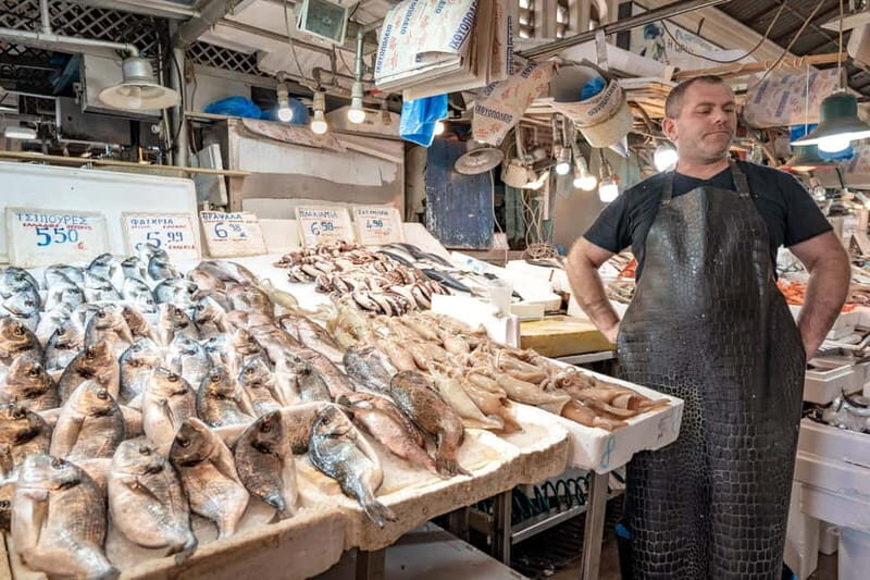 Athens: Guided Greek Food Walking Tour with Tastings - Downtown taverna meze meal: Greek tapas style, not a tourist plate
