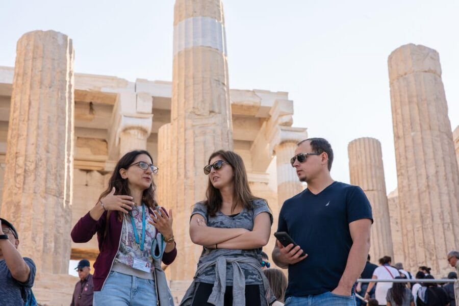 Athens: Guided Tour of Acropolis & Parthenon with Tickets - Erechtheion: complicated, detailed, and easier with guidance