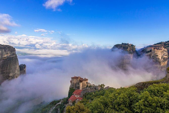 Athens: Meteora Monasteries, Caves & Coastal Stopovers with Lunch - The outside circuit: Roussanou, Holy Trinity, and more rock-top viewpoints