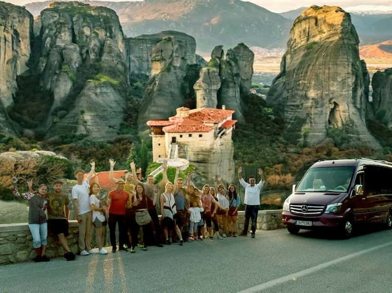 Athens: Meteora Monasteries Day Trip with Caves and Lunch - Kalabaka break: snacks, toilet timing, and a chance to reset