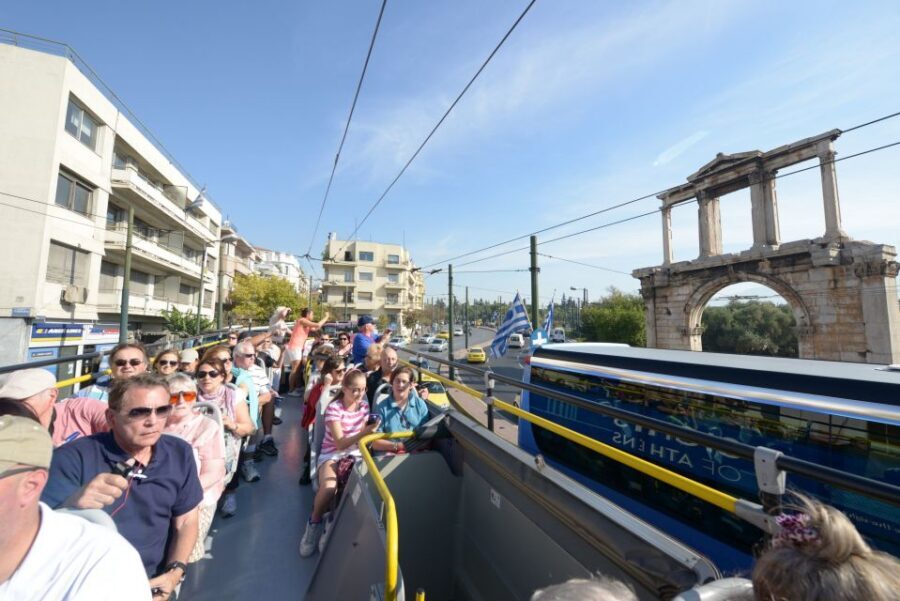 Athens, Piraeus, and Coastline: Blue Hop-On Hop-Off Bus - Four color-coded lines: how to plan your two days in Athens