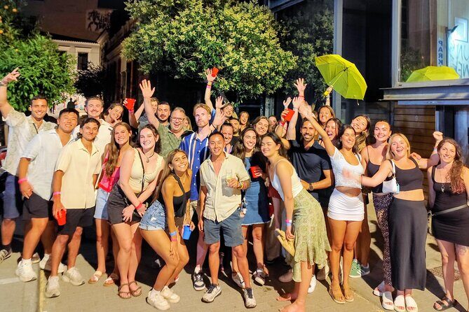 Athens Pub Crawl with 1hr Open Bar & VIP Nightclub Access - What You’re Really Buying: A 3-Hour Social Night, Not Just Drinks