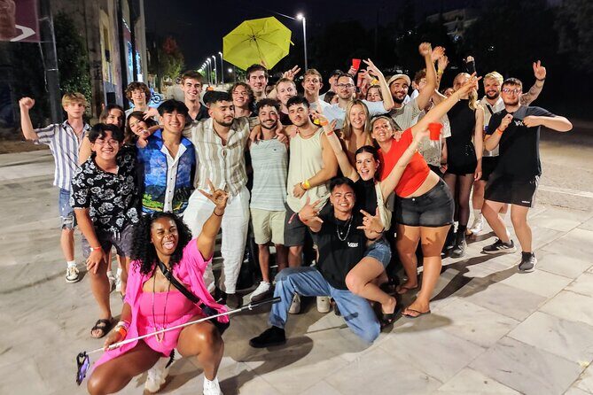 Athens Pub Crawl with 1hr Open Bar & VIP Nightclub Access - Picking Your Owl Ticket: Sober, Tipsy, or Drunken
