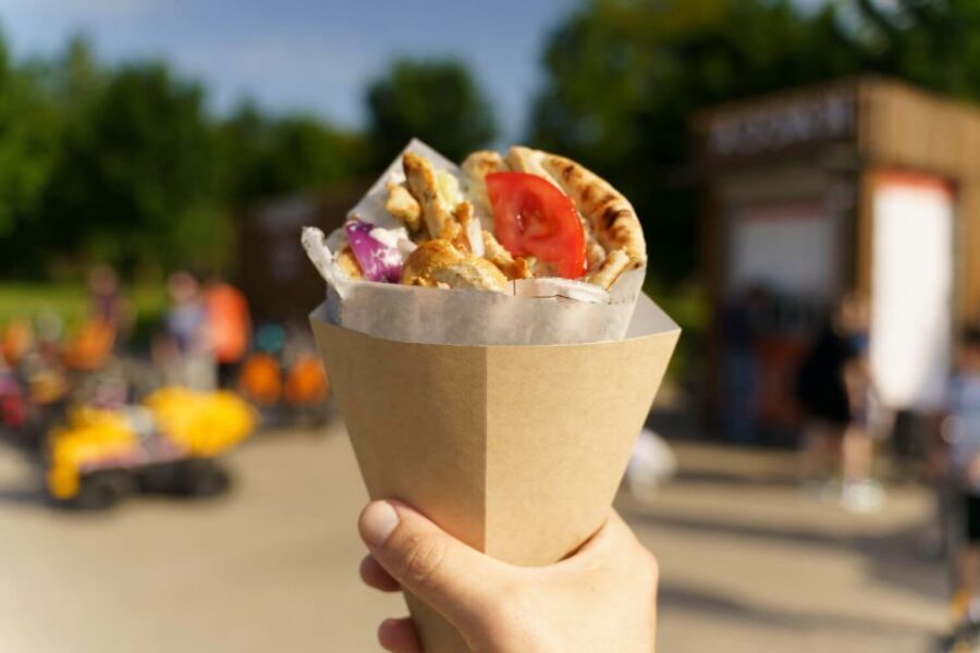 Athens: Street Food Tasting Tour - Souvlaki with tzatziki, plus your beer or wine