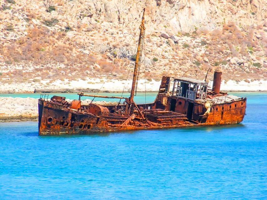 Chania Areas/Kalyves:Gramvousa Island & Balos,Boat Tkt Extra - From Chania or Kalyves to Kisamos Port: the coach part that actually matters