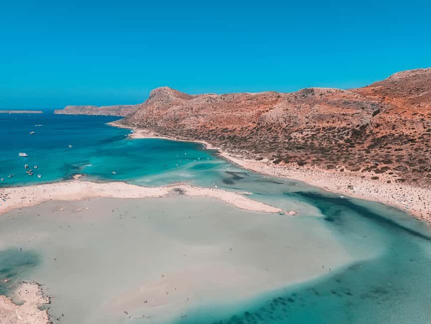 Chania/Rethymno: Balos & Gramvousa With Pickup & Boat Ticket - Boat comfort: food and drinks, open deck time, and sea conditions