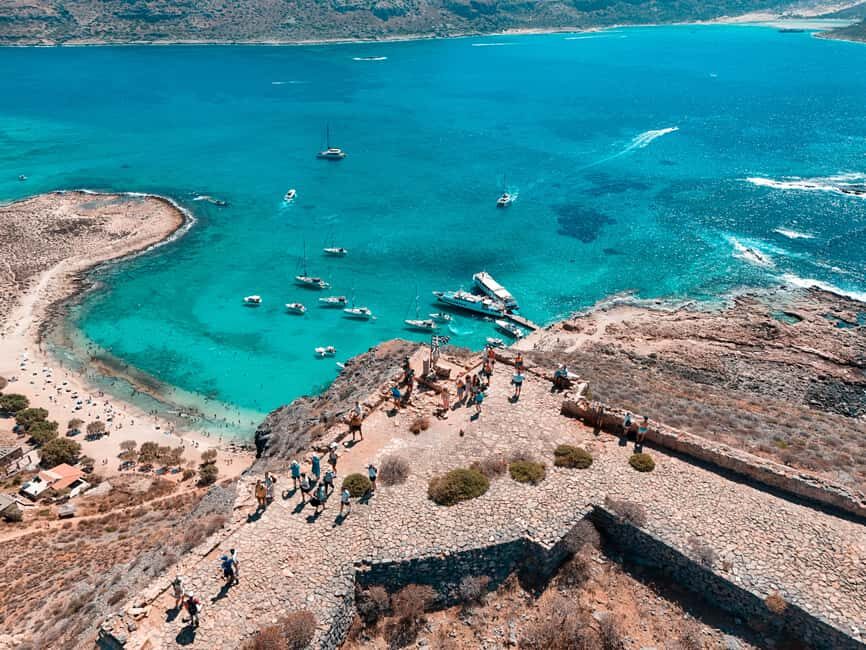 Chania/Rethymno: Balos & Gramvousa With Pickup & Boat Ticket - How the schedule balances swimming and walking