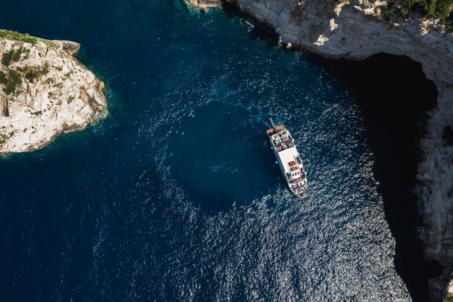 Corfu/Benitses/Lefkimmi: Paxos, Antipaxos, & Caves Cruise - Gaios on Paxos: Town Time Right Off the Boat