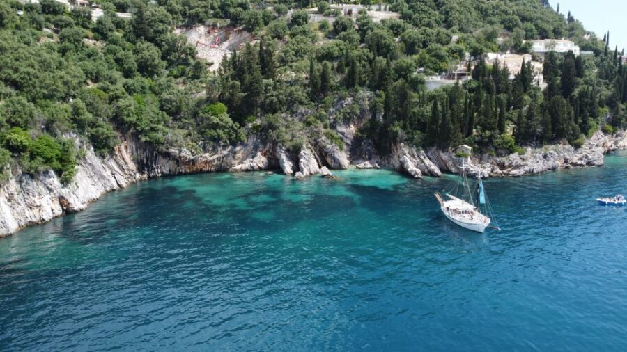 Corfu Town: Full-Day Cruise with Lunch, Drinks & Swim Stops - The Eremitis Forest wetlands bay: lunch, long swimming, and orchid country