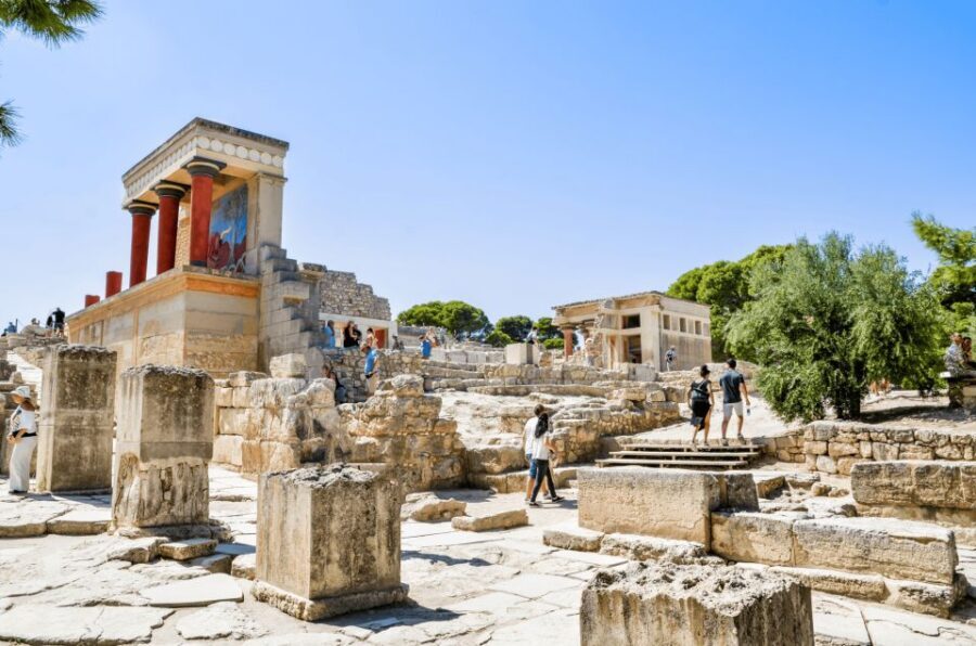 Crete: Knossos Palace Entry Ticket with Optional Audio Guide - Phone e-Ticket Entry: the fastest path into Knossos