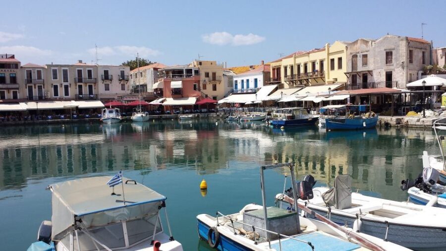 Crete: Rethimno, Chania, and Kournas Lake Day Trip - Rethimno old town: minarets, Venetian walls, and a harbor coffee
