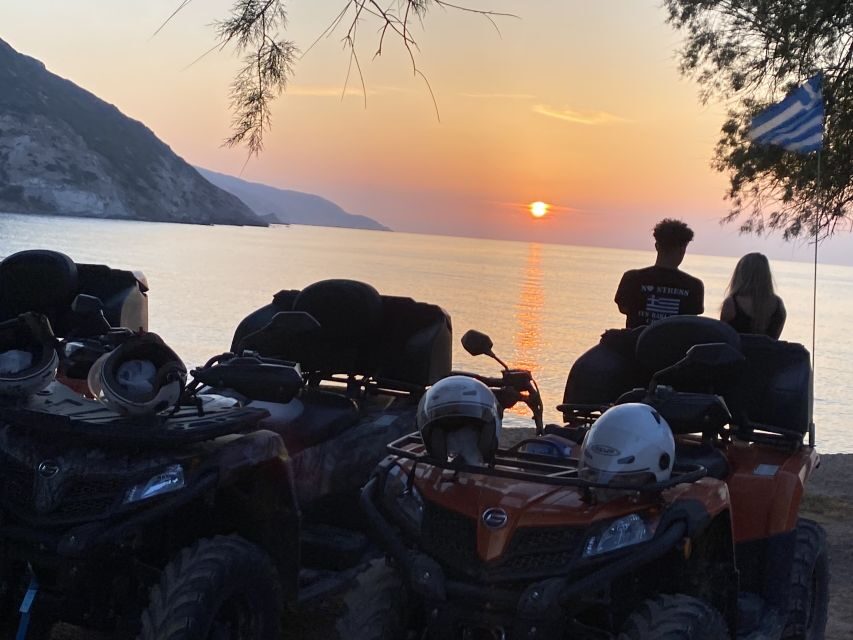 Crete: Sunset or Morning Quad with Local Products Tasting - Key things to know before you go