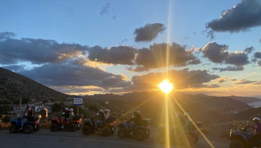 Crete: Sunset or Morning Quad with Local Products Tasting - Agia Pelagia quad biking and why this tour works