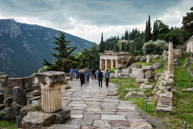 Delphi English Day Trip from Athens with Official Guide - Delphi Ancient Town: where the site story starts