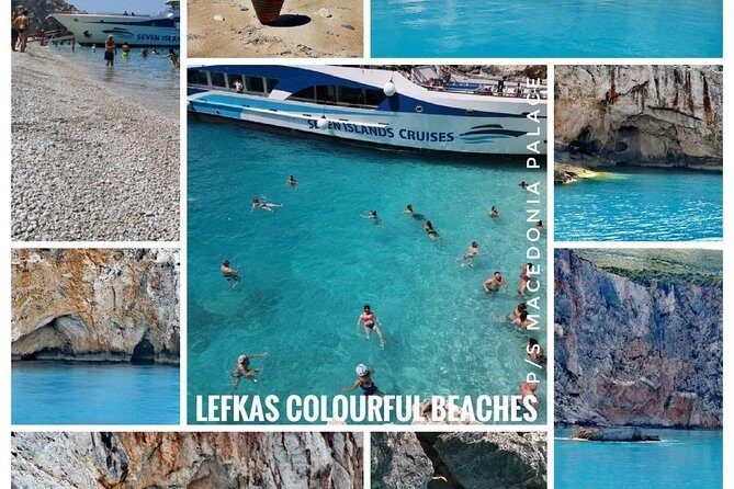 Explore Ionian Sea with its 50 shades of blue on Makedonia Palace - Stop 2: Egremni Beach with about an hour on sand and sea
