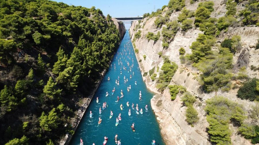 From Athens: Ancient Corinth Day Trip with Canal & VR Guide - Corinth Canal engineering stop: what you actually notice up close