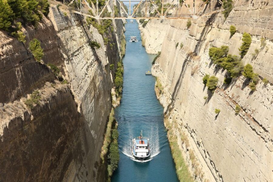 From Athens: Ancient Corinth Day Trip with Canal & VR Guide - Ancient Corinth ruins with VR and audio: how to walk the site smarter