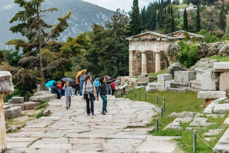 From Athens: Small-Group Delphi, Museum & Arachova Day Trip - From Pl. Karaiskaki to Livadia: getting to Delphi without stress