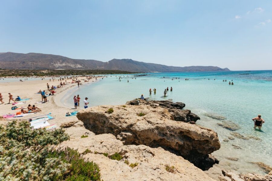 From Chania: Day Trip to Elafonisi Island Pink Sand Beach - A Pink-Sand Beach Day That Starts in the Mountains