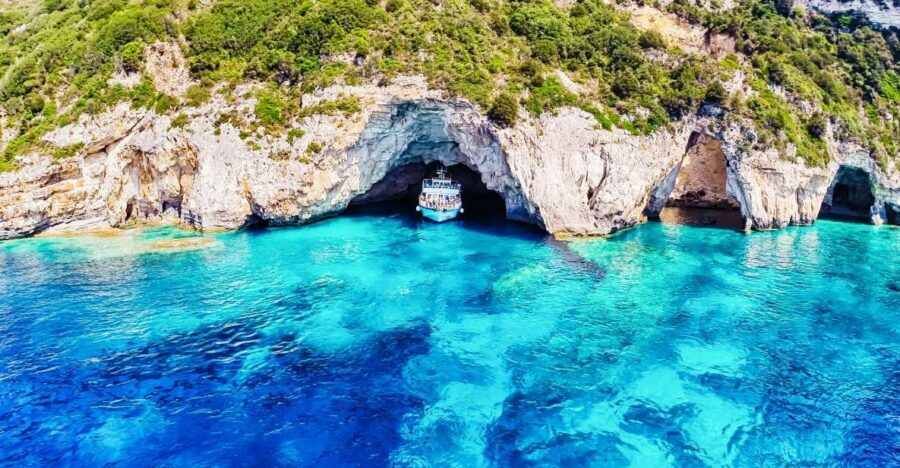 From Corfu: Day Cruise to Paxos, Antipaxos, and Blue Caves - Guide energy and onboard pace: Maria, music, and staying on time