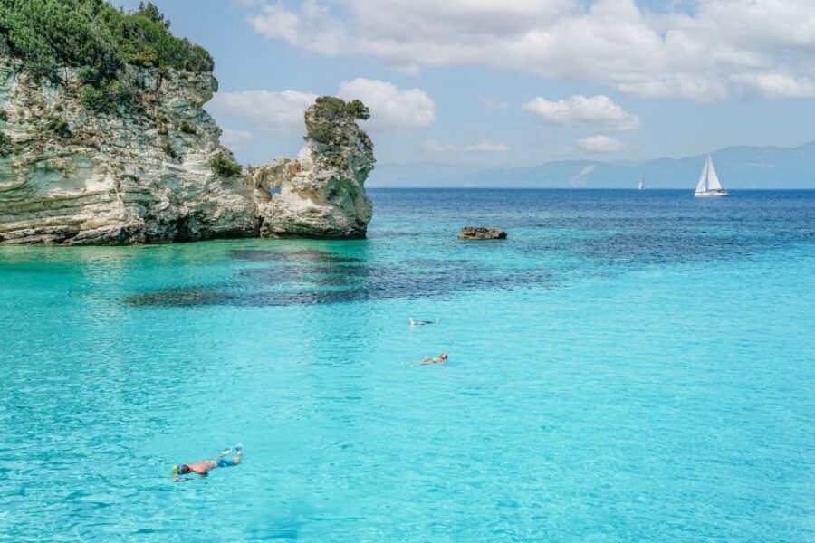 From Corfu Island: Antipaxos & Paxos Blue Caves Boat Cruise - Onboard Staff, Safety, and the Pace of the Day