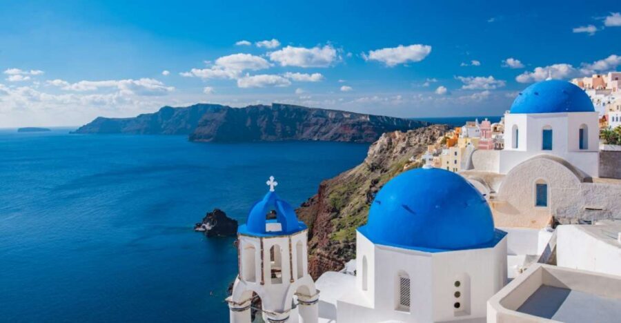 From Heraklion/Crete: Santorini Island Guided Day Trip - Fira by coach: the capital’s cliff energy (and more options than you think)