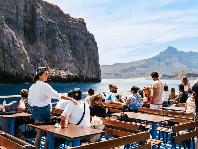 From Kissamos Port: Boat Cruise to Balos Lagoon & Gramvousa - The Venetian castle at Gramvousa vs Balos beach: pick your pace