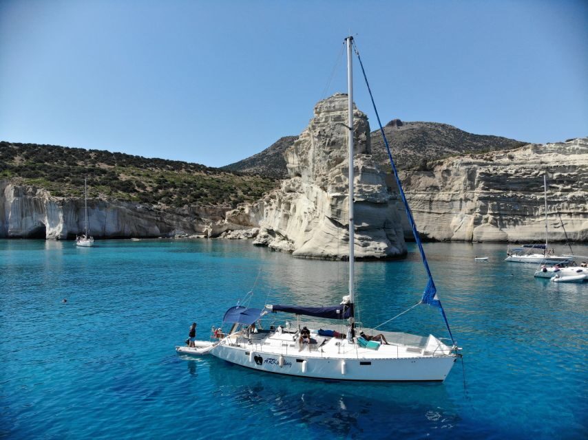 From Milos: Guided Day Cruise to Kleftiko With Lunch - Marion’s On-Board Lunch: Food That Actually Tastes Like Greece