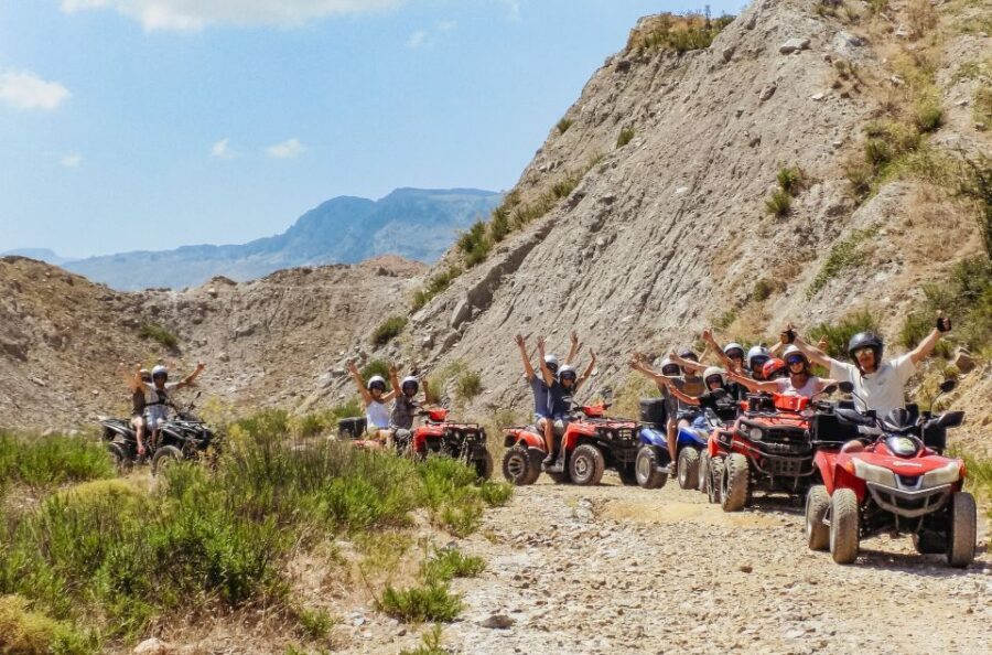 From Rethymno: Half-Day Quad Bike Safari - Prassies Snack Stop: Refuel, Look Around, Then Head Back