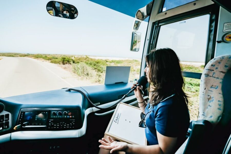 From Rethymno/Kavros: Elafonissi Pink Sand Beach Tour - The drive through traditional villages and Topolia Gorge scenery