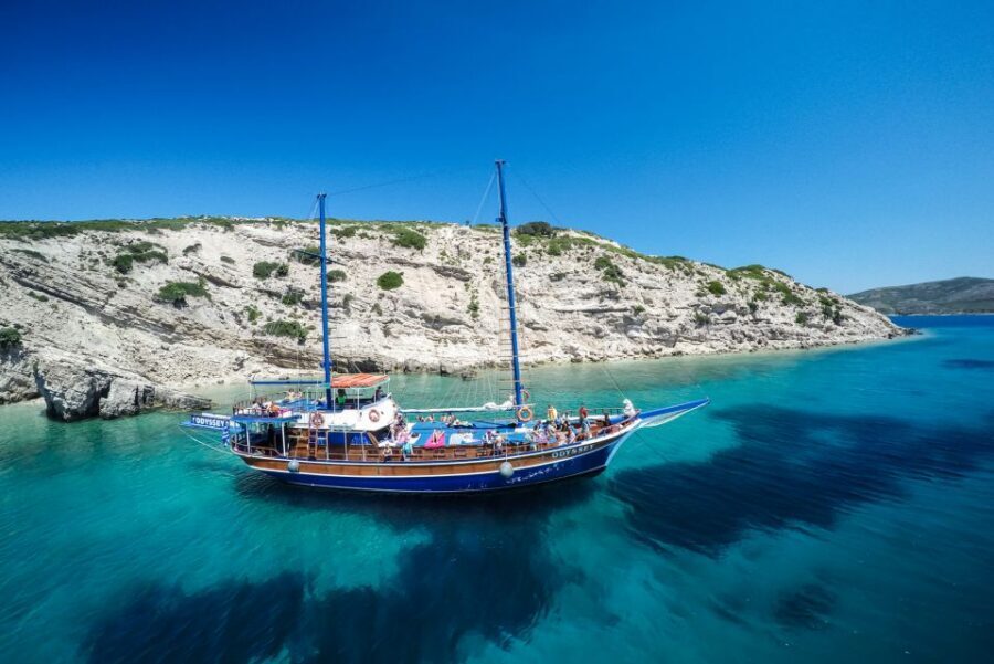 From the Port of Kos: Full Day Boat Cruise to 3 Islands - Comfort, space, and sea conditions: the small details that matter