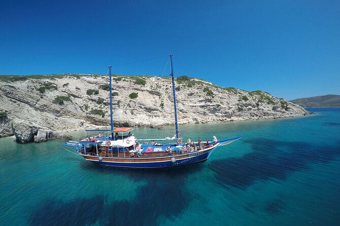 Full Day 3-Island Boat Cruise from Port of Kos - Stop 3: Pserimos for Shallow Sand, Hidden Paths, and Quiet Cafés